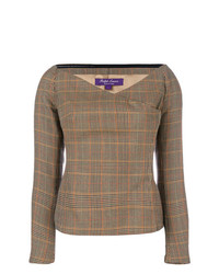 Ralph Lauren Collection Checked Blouse