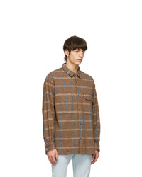 Levis Made and Crafted Brown Moutain Shirt