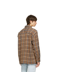 Levis Made and Crafted Brown Moutain Shirt