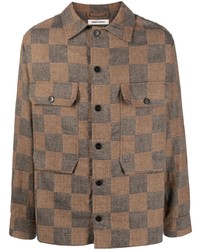 Henrik Vibskov Field Checkerboard Pattern Shirt