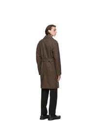 MACKINTOSH Brown Wool Double Breasted Darvel Coat