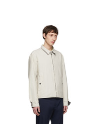 Lanvin Reversible Grey Shirt Jacket