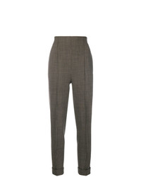 Romeo Gigli Vintage Micro Check Cropped Trousers
