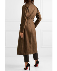 Giuliva Heritage Collection Christie Checked Wool Trench Coat