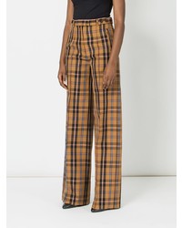 Rokh Checked Palazzo Trousers