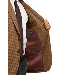 Brooks Brothers Madison Fit Brown Check With Deco Sport Coat