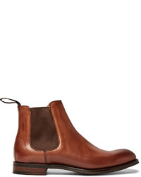 Cheaney Godfrey Burnished Leather Chelsea Boots