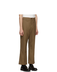 Lemaire Brown Chino Trousers