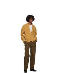 Lemaire Brown Cotton Trousers