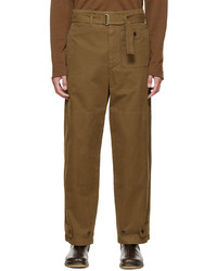 Lemaire Brown Military Pants