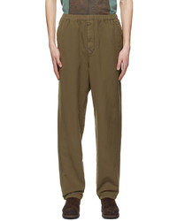 Undercover Brown Polyester Trousers
