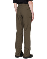 Heliot Emil Brown Repose Trousers