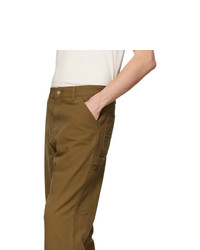 CARHARTT WORK IN PROGRESS Brown Single Knee Trousers