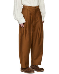 Hed Mayner Brown Trousers