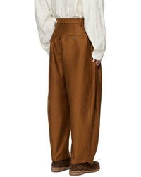 Hed Mayner Brown Trousers