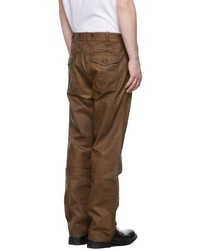 RRL Brown Twill Trousers