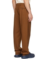 VTMNTS Brown Wool Trousers