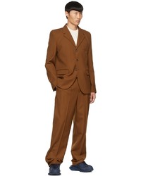 VTMNTS Brown Wool Trousers