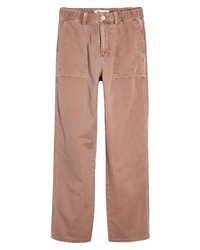 Madewell Cotton Everywear Pants In Vintage Petal At Nordstrom