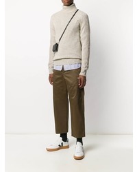 Oamc Cropped Chino Trousers