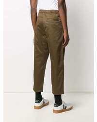 Oamc Cropped Chino Trousers