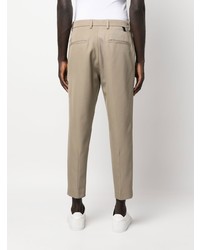 Low Brand Cropped Tapered Chino Trousers