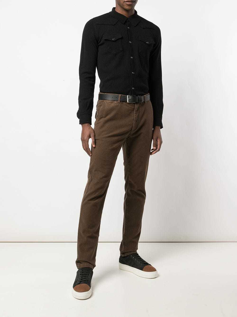 Eleventy Flap Pocket Chinos, $345 | farfetch.com | Lookastic