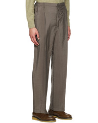 Lemaire Gray Easy Trousers