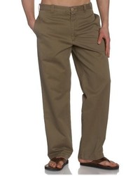 Izod Saltwater Flat Front Classic Fit Chino Pant