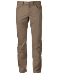 Marc Anthony Slim Fit Brushed Flat Front Chino Pants