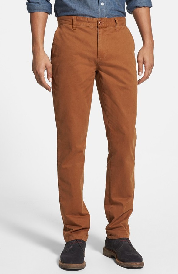 Obey Working Man Ii Straight Leg Chinos | Where to buy & how to