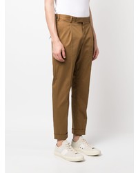 PT TORINO Off Centre Tapered Leg Trousers