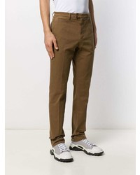 Fendi Ribbed Detailing Chino Trousers