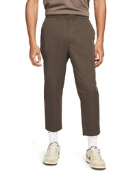 Nike Sportswear Essential Pants In Dark Chocolateice Silver At Nordstrom