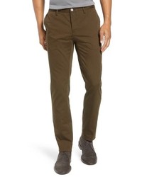 BOSS Stanino Stretch Cotton Solid Trousers