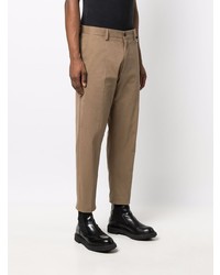 Low Brand Straight Leg Cropped Chinos