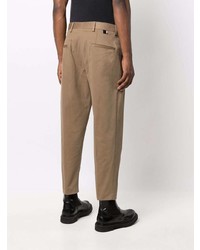 Low Brand Straight Leg Cropped Chinos