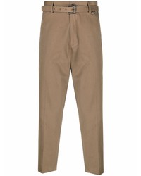 Low Brand Straight Leg Cropped Chinos