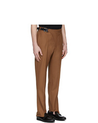 1017 Alyx 9Sm Tan Stirrup Suit Trousers
