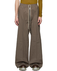 Rick Owens Taupe Geth Bela Trousers
