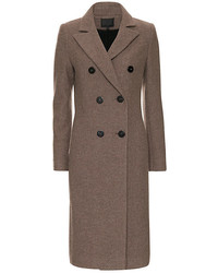 Exclusive for Intermix For Intermix Double Breasted Knee Length Coat