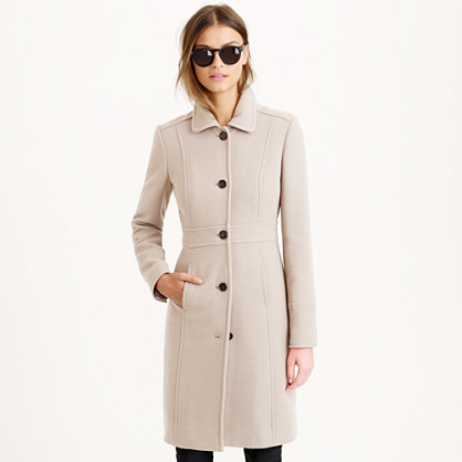 J.Crew Italian Double Cloth Wool Lady Day Coat With Thinsulate, $378 ...