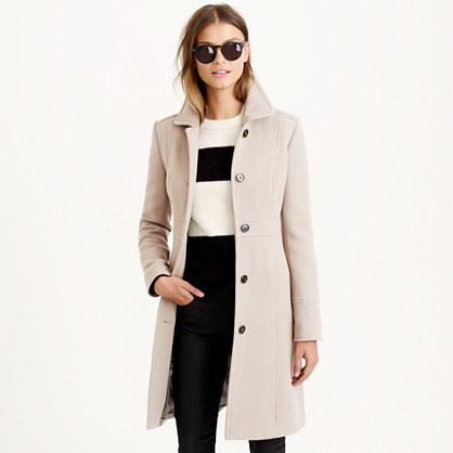 J.Crew Italian Double Cloth Wool Lady Day Coat With Thinsulate, $378 ...