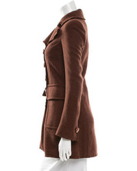 D&G Notch Lapel Wool Coat
