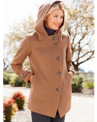 Pendleton Hooded Topper Coat