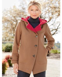 Pendleton Hooded Topper Coat