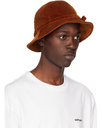 Noah Orange Bell Bucket Hat