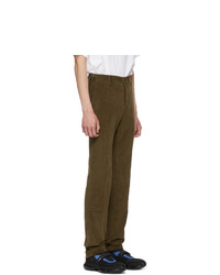 Prada Brown Corduroy Trousers