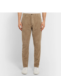 Altea Slim Fit Tapered Cotton Corduroy Trousers