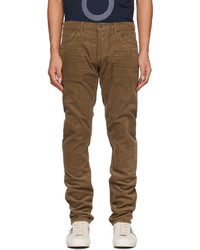 Tom Ford Tan 12 Waves Trousers
